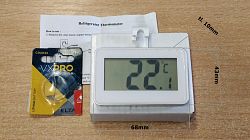 Teploměr vnitřní LCD